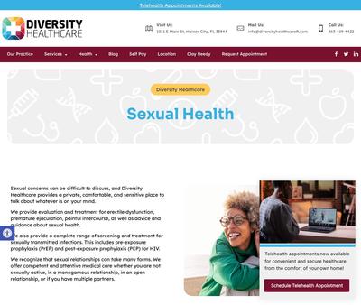 STD Testing at Diversity Healthcare