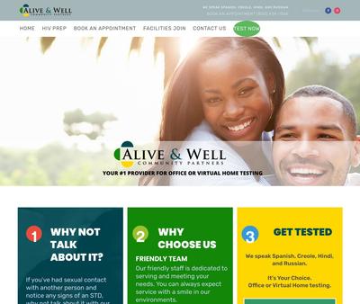 STD Testing at Alive and Well Community Partners