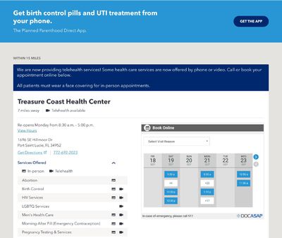 STD Testing at Planned Parenthood - Martin County Health Center