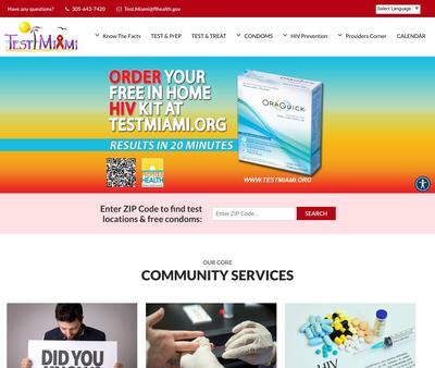 STD Testing at Florida Health Miami-Dade County, Test Miami testing center
