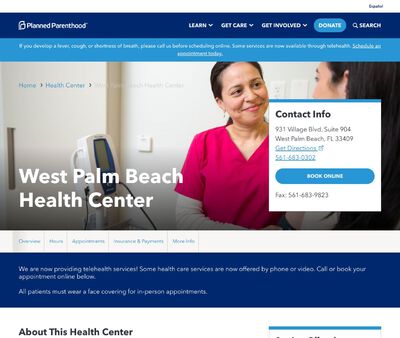 STD Testing at Planned Parenthood- West Palm Beach Health Center