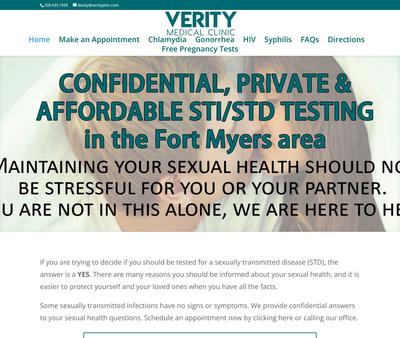 STD Testing at Verity Medical Clinic