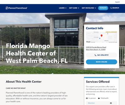 STD Testing at Florida Mango Health Center of West Palm Beach, FL