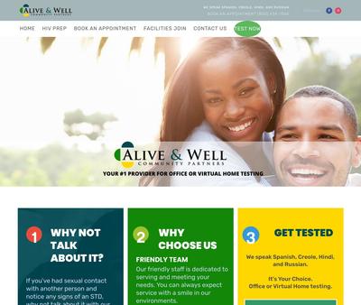 STD Testing at Alive and Well Community Partners