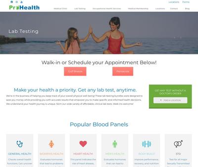 STD Testing at Pro Health