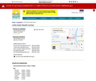 STD Testing at Little Haiti Health Center