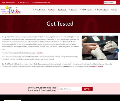 STD Testing at Test Miami