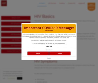 STD Testing at AIDS Healthcare Foundation (AHF) Health Center