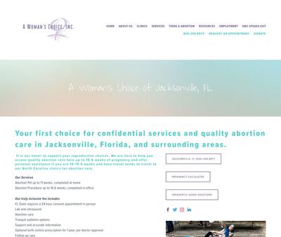 STD Testing at A Woman's Choice of Jacksonville