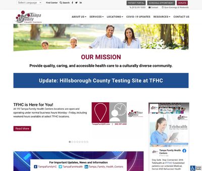 STD Testing at Tampa Family Health Centers