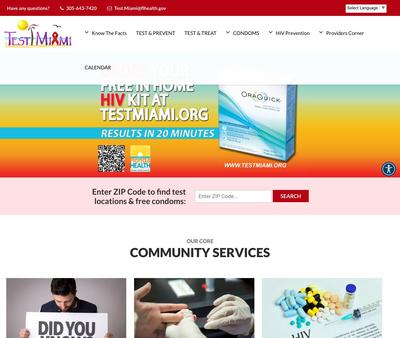 STD Testing at Florida Health Miami Dade County, Test Miami testing center