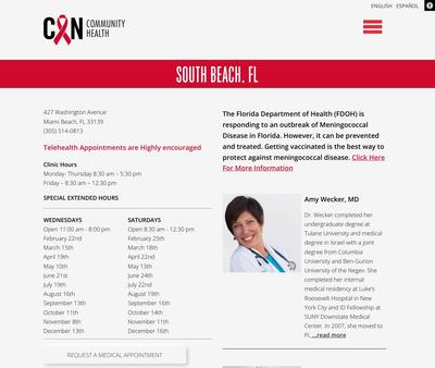 STD Testing at CAN Community Health - South Beach