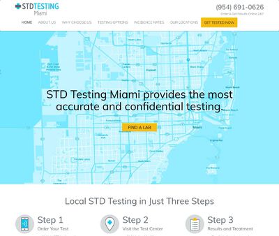 STD Testing at STD Testing Miami