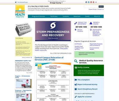 STD Testing at Orange County Health Department