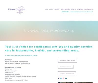 STD Testing at A Woman's Choice of Jacksonville