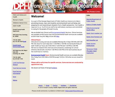 STD Testing at Forsyth County Health Department