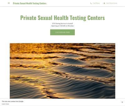 STD Testing at Private Sexual Health Testing Centers