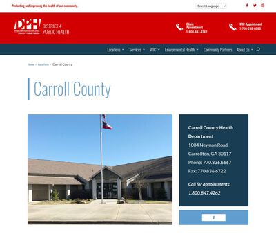 STD Testing at Carroll County Health Department