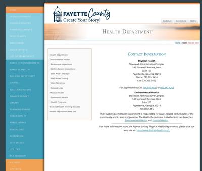 STD Testing at Fayette County Health Department