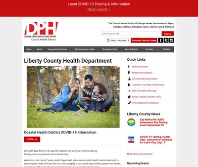 STD Testing at Georgia Department of Public Health, Coastal Health District