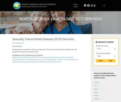 STD Testing at Cherokee County Health Department