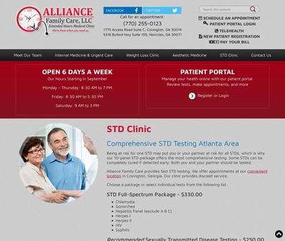 STD Testing at Atlanta STD Clinic
