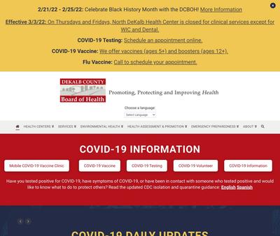 STD Testing at DeKalb County Board of Health