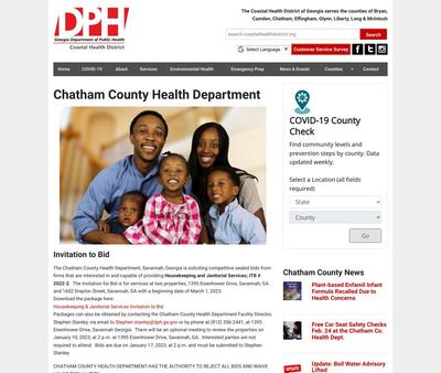STD Testing at Chatham County Health Department