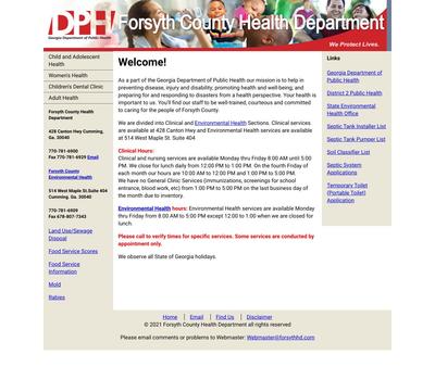 STD Testing at Forsyth County Health Department