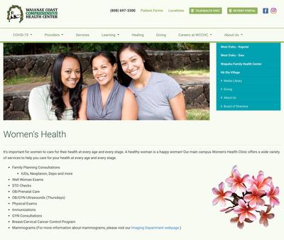 STD Testing at Waipahu Family Health Center