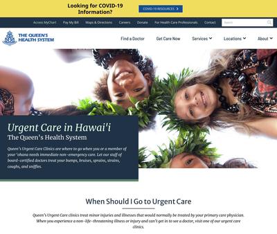 STD Testing at Queen's Island Urgent Care - Kapahulu