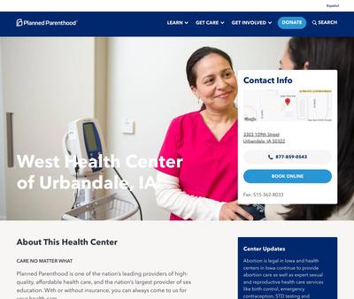 STD Testing at Planned Parenthood - West Health Center