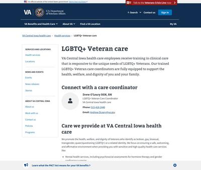 STD Testing at Marshalltown VA Clinic