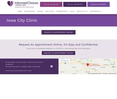 STD Testing at Informed Choices Medical Clinic - Iowa City