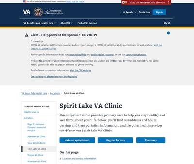 STD Testing at Spirit Lake VA Clinic