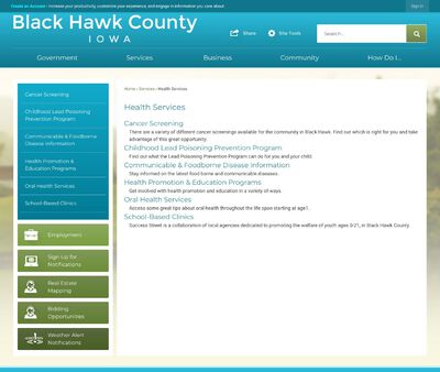 STD Testing at Black Hawk County