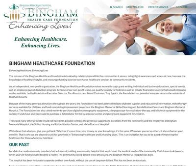 STD Testing at Bingham Health Care Foundation