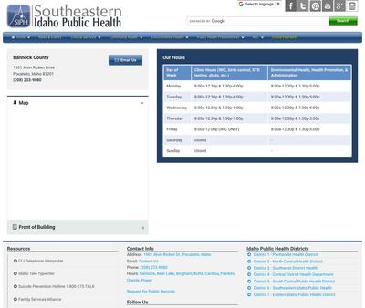 STD Testing at Southeastern Idaho Public Health