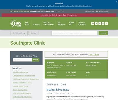 STD Testing at CHAS Southgate Medical Clinic