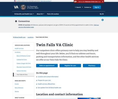 STD Testing at Twin Falls VA Clinic