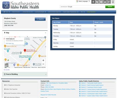 STD Testing at Southeastern Idaho Public Health