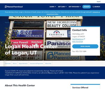 STD Testing at Planned Parenthood - Logan Health Center