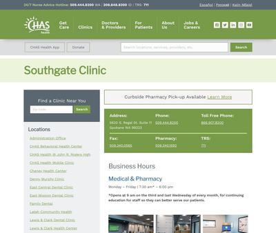 STD Testing at CHAS Southgate Medical Clinic