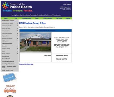 STD Testing at Eastern Idaho Public Health (Madison County Office)