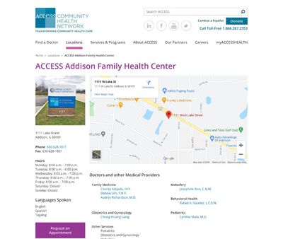 STD Testing at Access Community Health Network, Addison Family Health Center