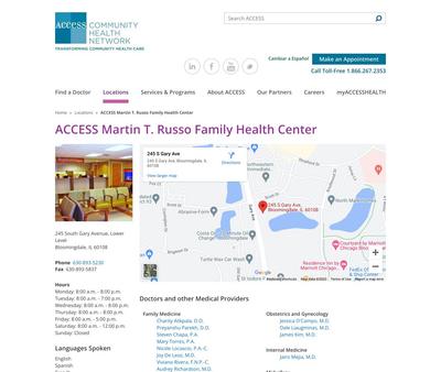 STD Testing at Access Martin T. Russo Family Health Center