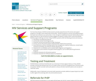 STD Testing at Access Melrose Park Family Health Center
