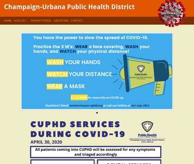 STD Testing at Champaign-Urbana Public Health District