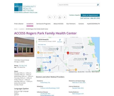 STD Testing at ACCESS Rogers Park Family Health Center