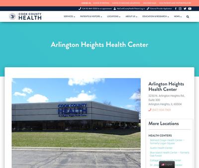 STD Testing at Cook County Arlington Heights Health Center